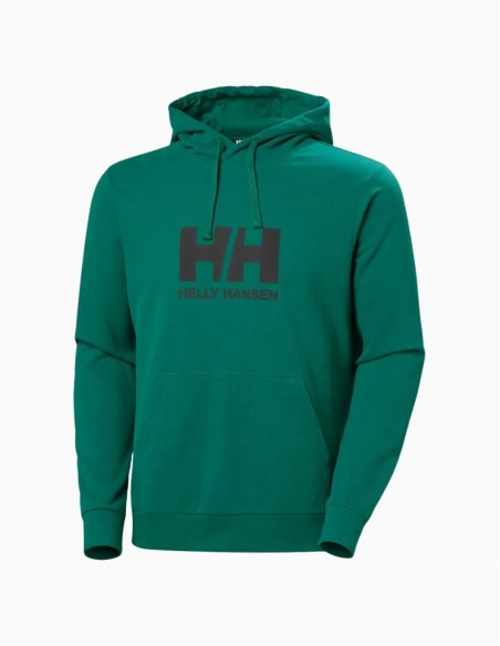 SUDADERA HELLY HANSEN HH LOGO HOODIE EMERALD