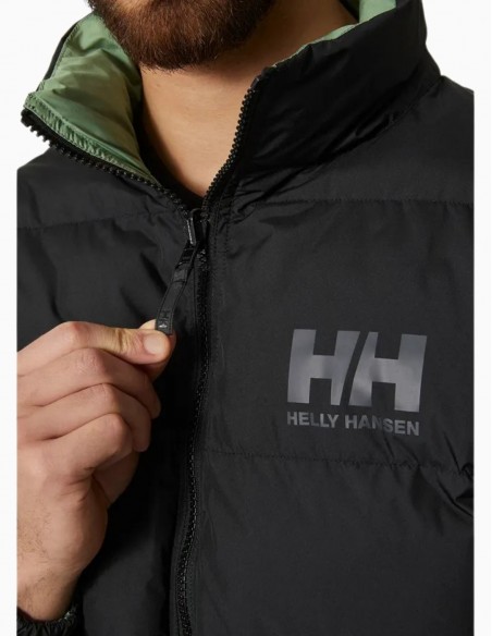 CAZADORA HELLY HANSEN REVERSIBLE URBAN NEGRA/VERDE