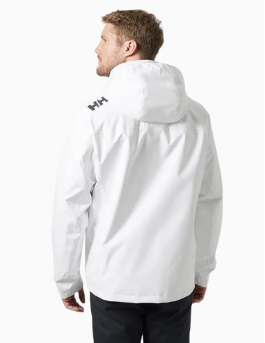 CHAQUETA HELLY HANSEN CREW HOODED MIDLAYER BLANCA