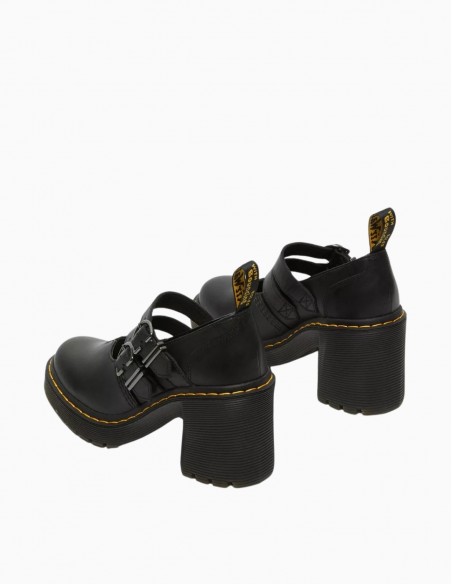 ZAPATOS DR. MARTENS DE TACÓN EVIEE DE PIEL SENDAL