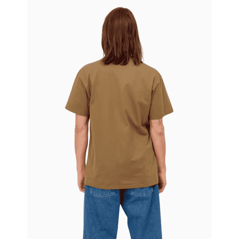 Camiseta Carhartt WIP Chase Hamilton brown
