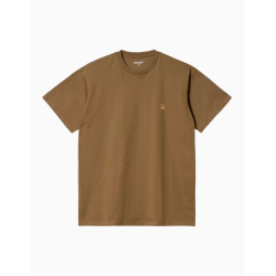 Camiseta Carhartt WIP Chase Hamilton brown