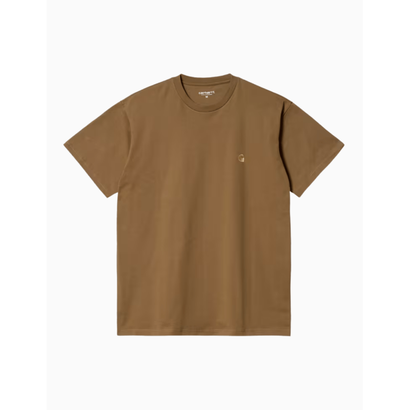 Camiseta Carhartt WIP Chase Hamilton brown