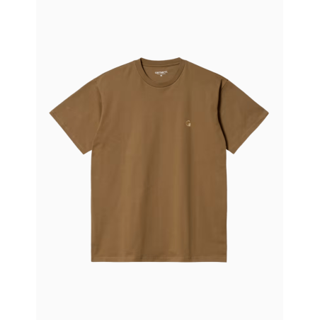 Camiseta Carhartt WIP Chase Hamilton brown