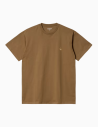 Camiseta Carhartt WIP Chase Hamilton brown