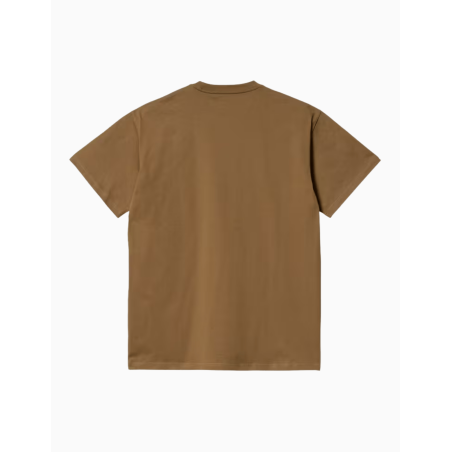 Camiseta Carhartt WIP Chase Hamilton brown