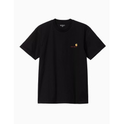 Camiseta Carhartt WIP American Script T-Shirt Black