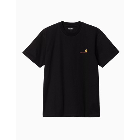 Camiseta Carhartt WIP American Script T-Shirt Black