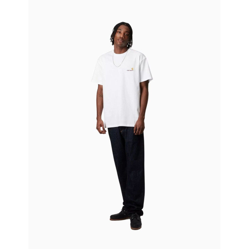 Camiseta Carhartt WIP American Script T-Shirt White
