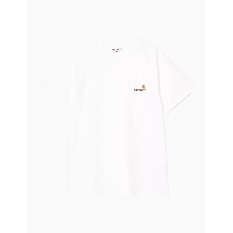 Camiseta Carhartt WIP American Script T-Shirt White