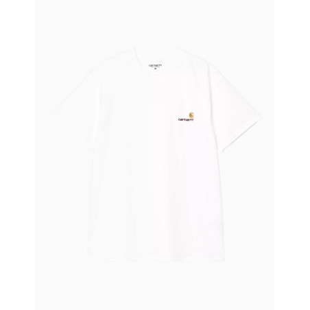 Camiseta Carhartt WIP American Script T-Shirt White