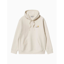 Sudadera Carhartt Wip Hooded American Script Sweat Natural