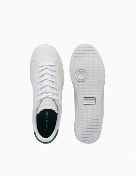 ZAPATILLAS LACOSTE CARNABY SET DE PIEL BLANCAS