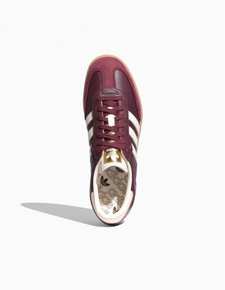 ZAPATILLAS ADIDAS SAMBA OG W MAROON GOLD METALIC
