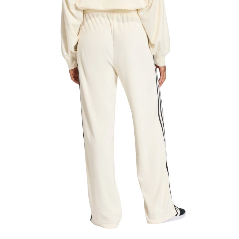 Pantalón Adidas de rizo Off White para mujer