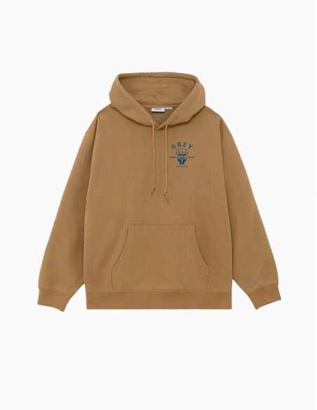 SUDADERA CON CAPUCHA OBEY LOTUS WITH HANDS