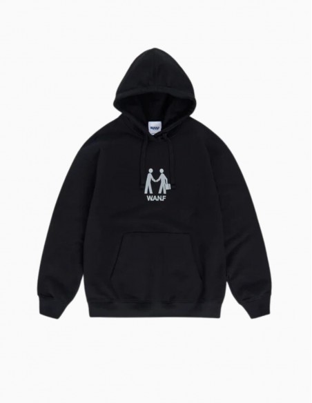SUDADERA CON CAPUCHA WE ARE NOT FRIENDS...