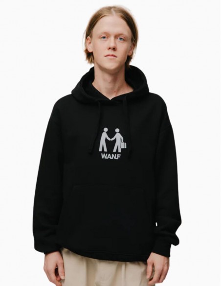 SUDADERA CON CAPUCHA WE ARE NOT FRIENDS...