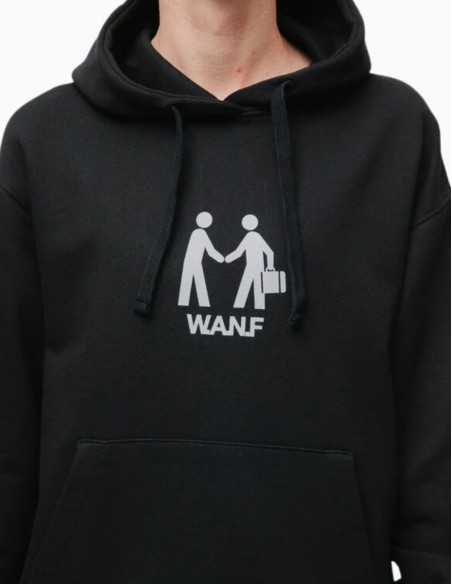 SUDADERA CON CAPUCHA WE ARE NOT FRIENDS...