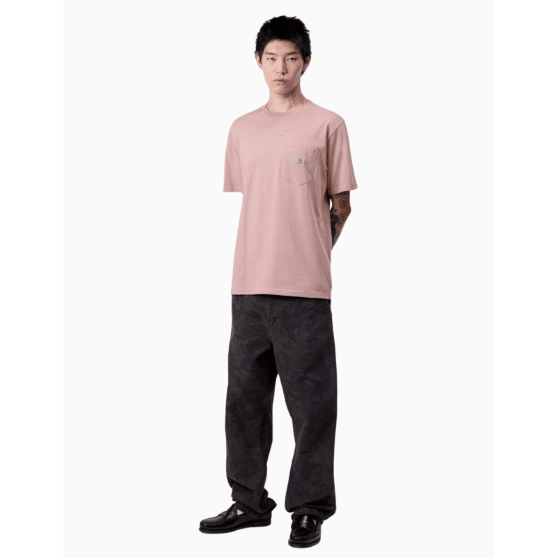 Camiseta Carhartt Wip Pocket Glassy Pink