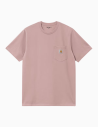 Camiseta Carhartt Wip Pocket Glassy Pink