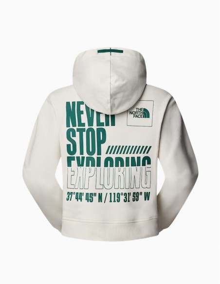 SUDADERA CROPPED CON CAPUCHA THE NORTH FACE...