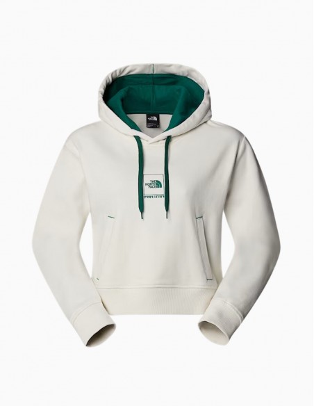 SUDADERA CROPPED CON CAPUCHA THE NORTH FACE...
