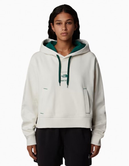 SUDADERA CROPPED CON CAPUCHA THE NORTH FACE...