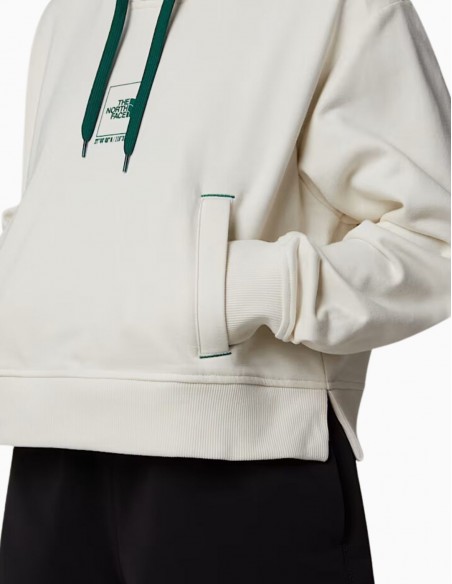 SUDADERA CROPPED CON CAPUCHA THE NORTH FACE...