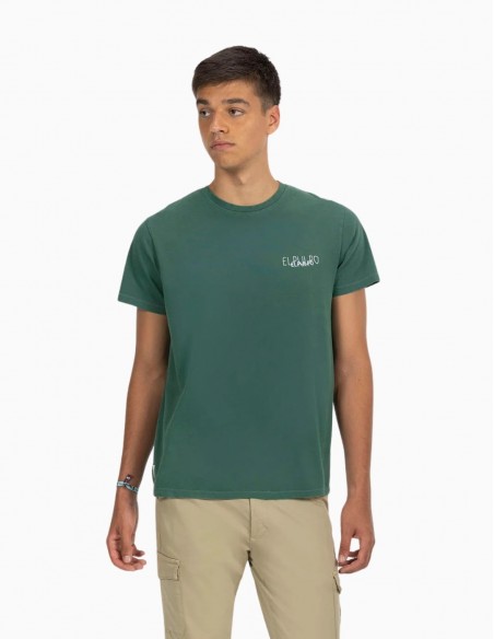 CAMISETA EL PULPO ESTAMPADO TRIPLE LOGO...