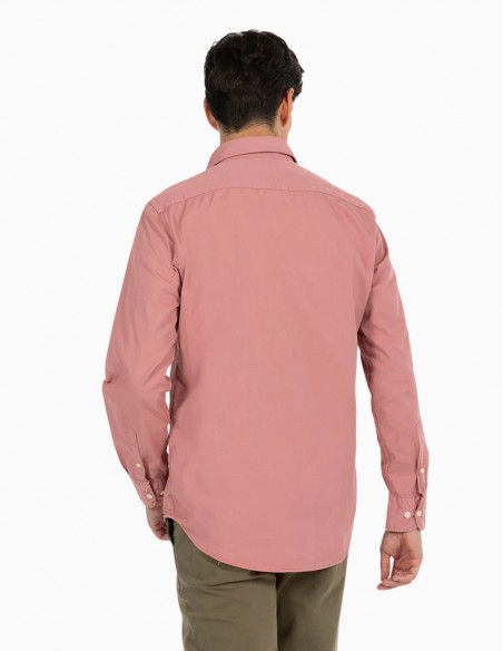 CAMISA EL PULPO LOGO A TONO SARGA LAVADA COLORETE