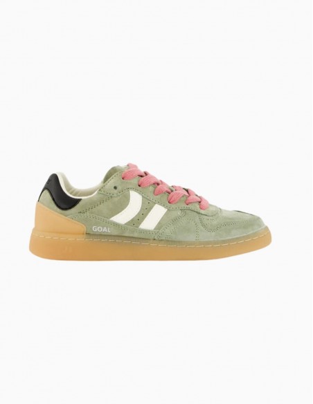 ZAPATILLAS COOLWAY GOAL GREEN KAKHI PARA MUJER