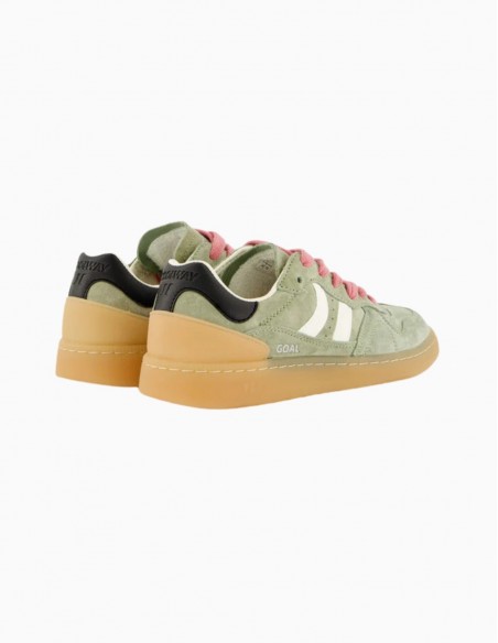 ZAPATILLAS COOLWAY GOAL GREEN KAKHI PARA MUJER