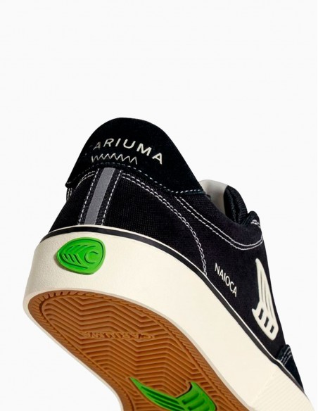 ZAPATILLAS CARIUMA NAIOCA BLACK SUEDE AND CANVAS