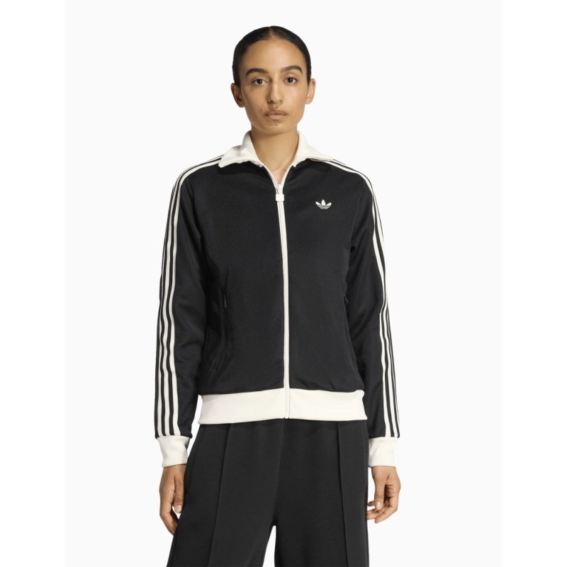 Chaqueta Adidas Classic TT para mujer Black and White