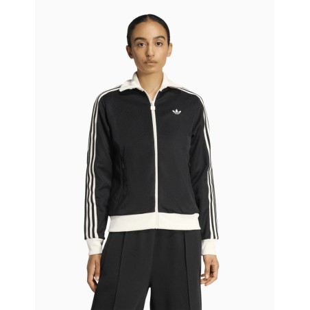 Chaqueta Adidas Classic TT para mujer Black and White