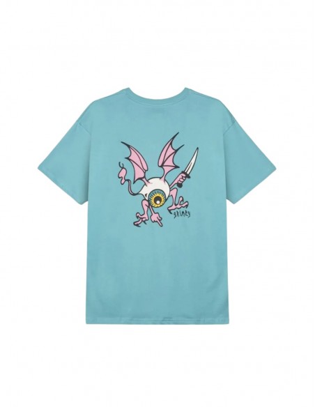 CAMISETA GRIMEY PEACE WITHIN THE WATCHING EYEZ BLUE
