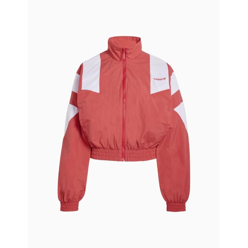 Chaqueta Adidas efecto lavado con bloques para mujer