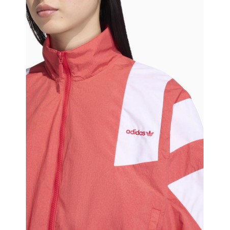 Chaqueta Adidas efecto lavado con bloques para mujer