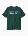 Camiseta Patagonia de manga corta logo P-6 para hombre Responsibili-Tee