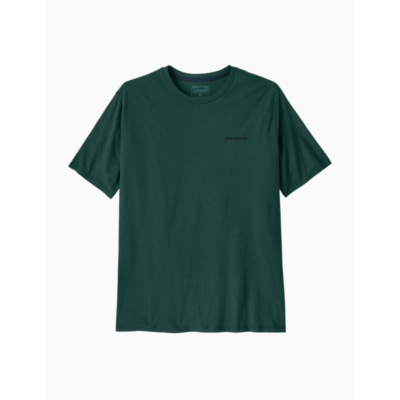 Camiseta Patagonia de manga corta logo P-6 para hombre Responsibili-Tee