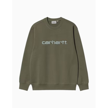 Sudadera Carhartt WIP Sweat Leaf Tourmaline