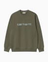 Sudadera Carhartt WIP Sweat Leaf Tourmaline