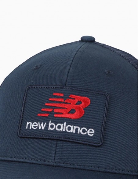 GORRA NEW BALANCE STACKED PATCH LOGO TRUCKER...