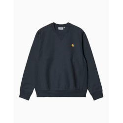 Sudadera Carhartt Wip American Script Deep Night