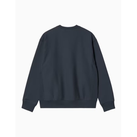 Sudadera Carhartt Wip American Script Deep Night