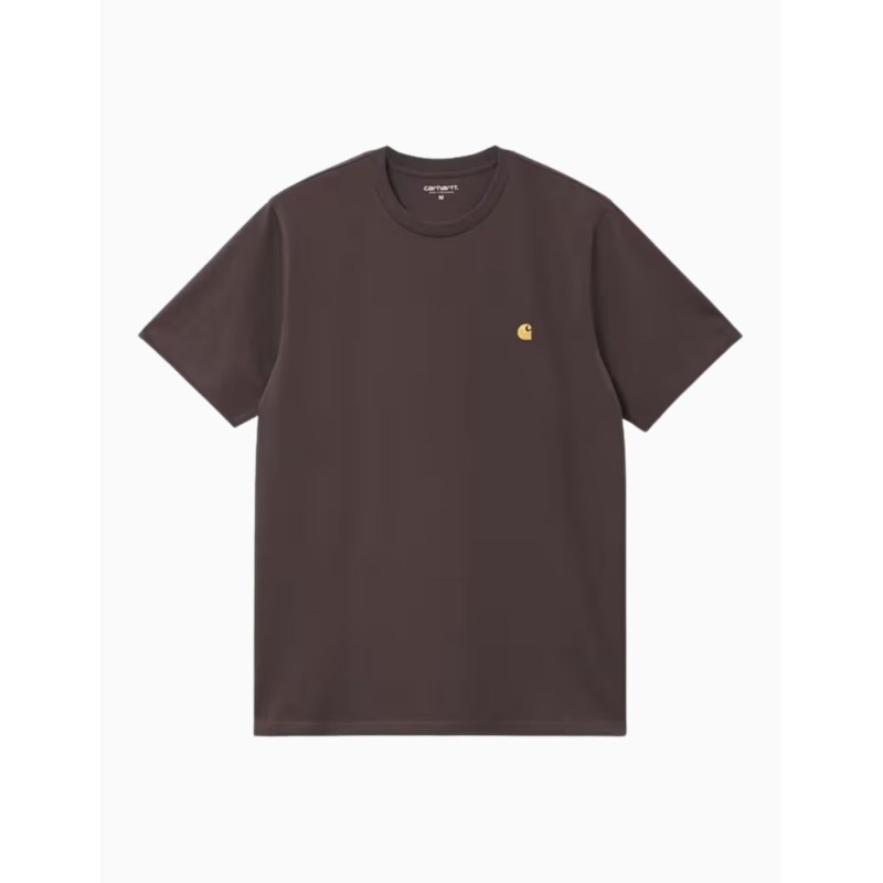 Camiseta Carhartt WIP Chase Shale Gold