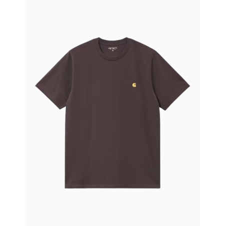 Camiseta Carhartt WIP Chase Shale Gold