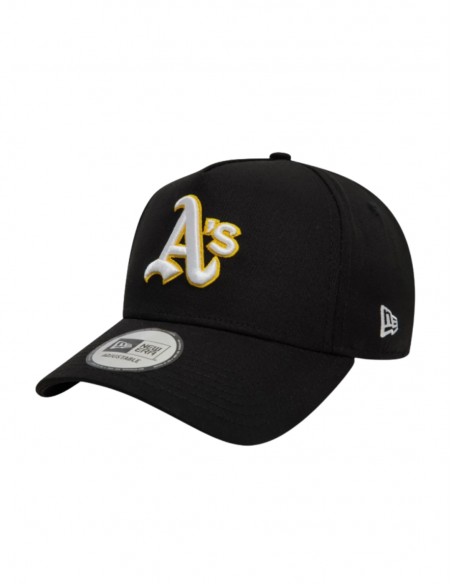 GORRA NEW ERA OAKLAND ATHLETICS WORLD SERIES 9FORTY A-FRAME NEGRO