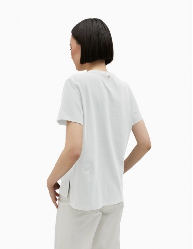 CAMISETA LOLA CASADEMUNT PIEDRAS 1981 BLANCA
